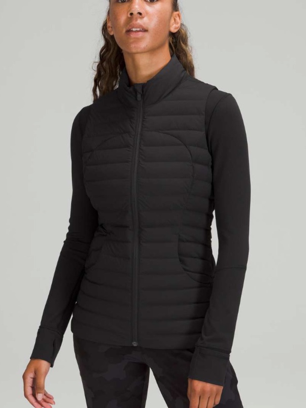 Lululemon Pack It Down Vest Black size 10
